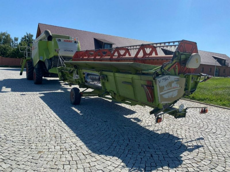 kombajny Claas kombajn CLAAS LEXION 560 + heder v750 kombajn CLAAS LEXION 560 + heder v750