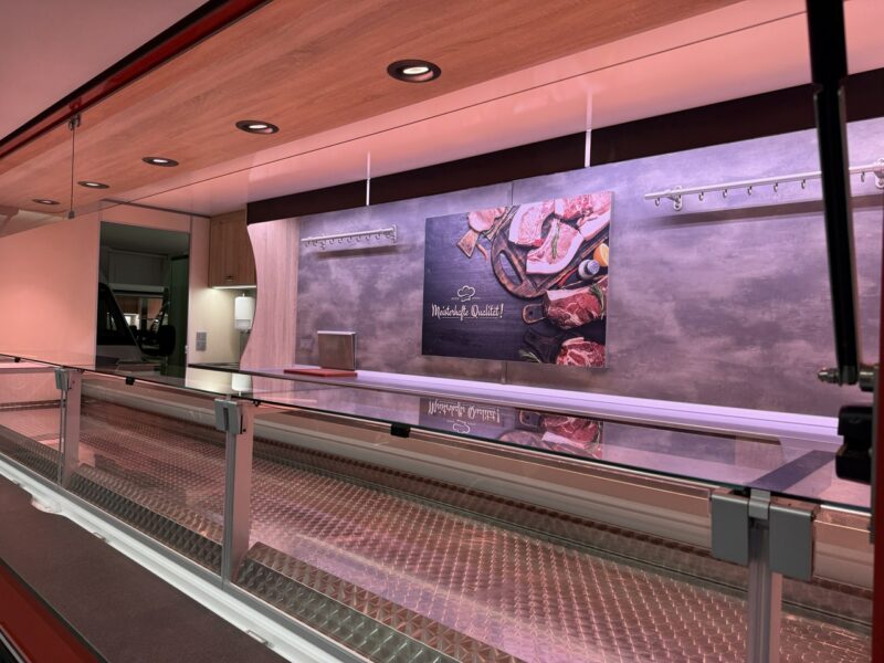 Fiat Ducato Autosklep wędlin Gastronomiczna food truck foodtruck sklep Borco 2022