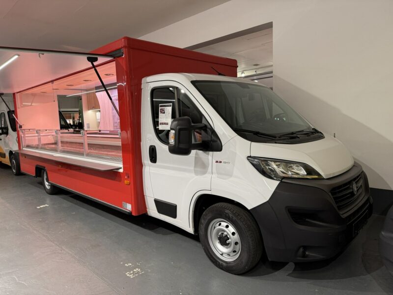Fiat Ducato Autosklep wędlin Gastronomiczna food truck foodtruck sklep Borco 2022