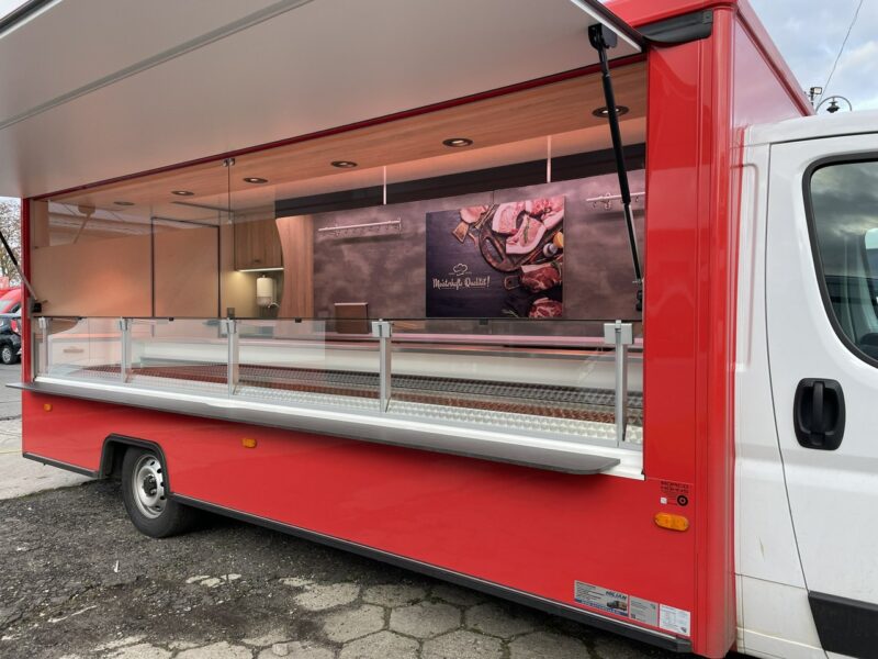 Fiat Ducato Autosklep wędlin Gastronomiczna food truck foodtruck sklep Borco 2022