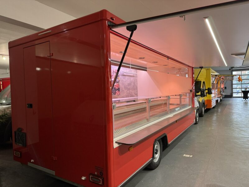 Fiat Ducato Autosklep wędlin Gastronomiczna food truck foodtruck sklep Borco 2022