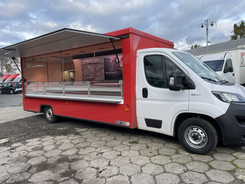 Fiat Ducato Autosklep wędlin Gastronomiczna food truck foodtruck sklep Borco 2022