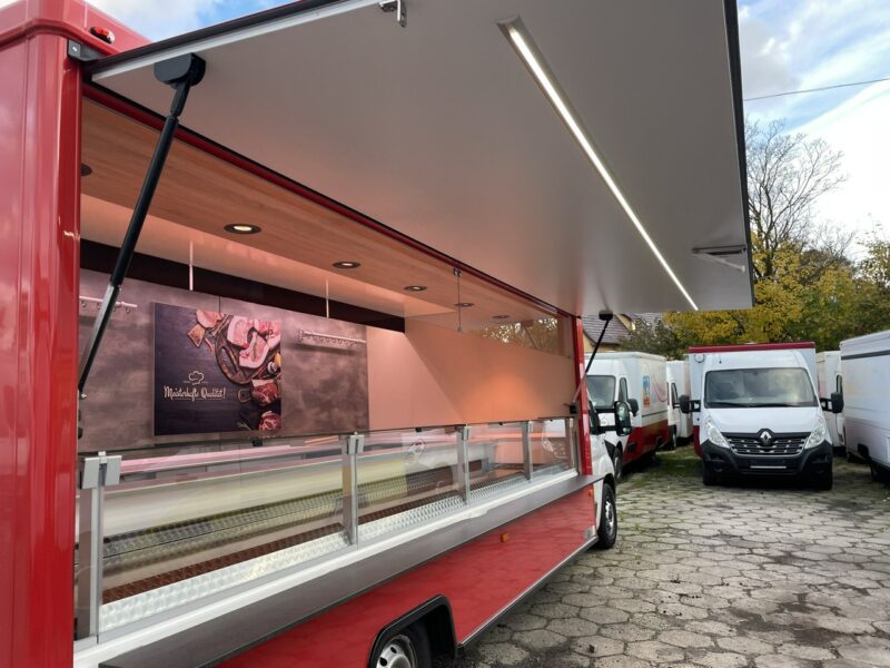 Fiat Ducato Autosklep wędlin Gastronomiczna food truck foodtruck sklep Borco 2022