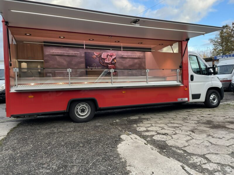 Fiat Ducato Autosklep wędlin Gastronomiczna food truck foodtruck sklep Borco 2022