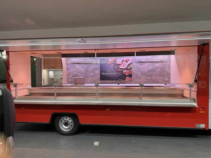 Fiat Ducato Autosklep wędlin Gastronomiczna food truck foodtruck sklep Borco 2022