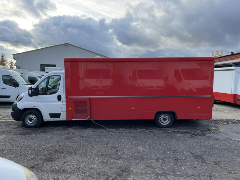 Fiat Ducato Autosklep wędlin Gastronomiczna food truck foodtruck sklep Borco 2022