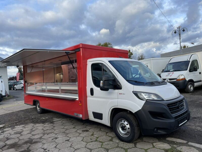 Fiat Ducato Autosklep wędlin Gastronomiczna food truck foodtruck sklep Borco 2022