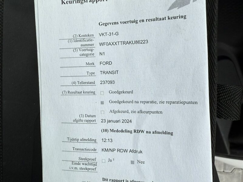 Ford Transit Ford Transit 2.0TDCi 2021r Klimatyzacja LED Skrzynia L4H1 Zarejestrowa