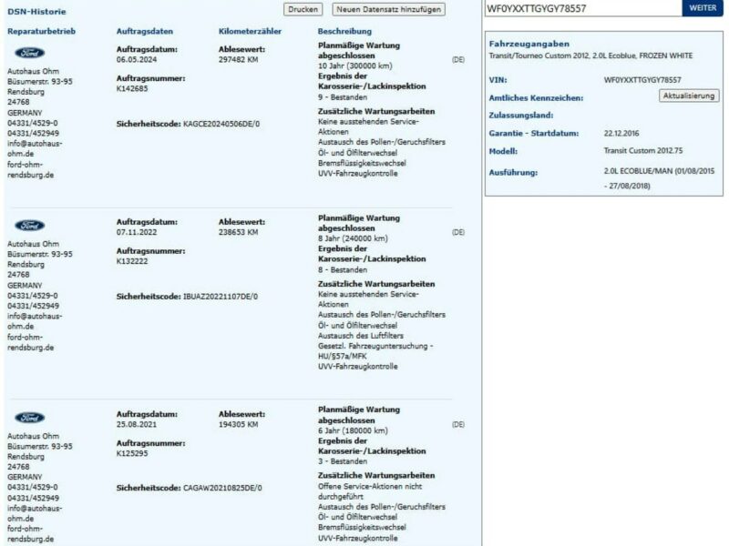 Ford Transit Custom Raty/Zamiana Gwarancja serwisowany w ASO super stan 2.0 TDCi L1