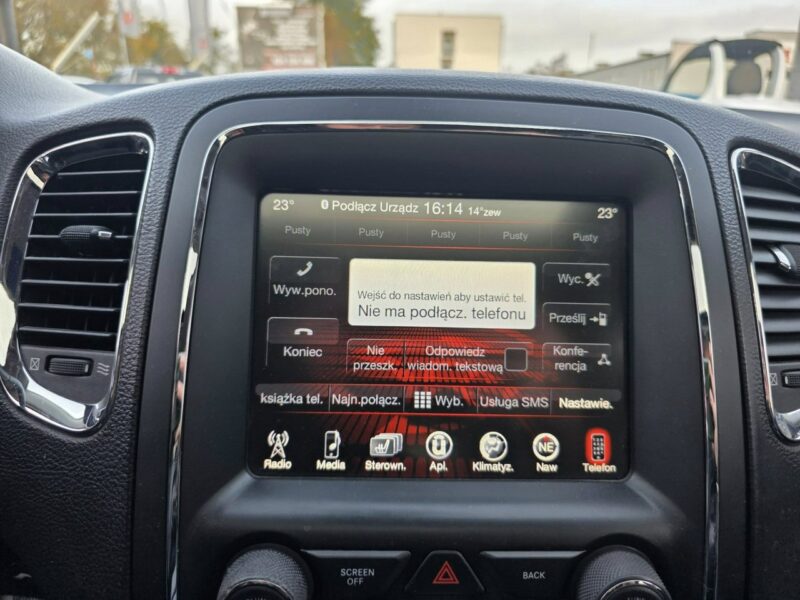 Dodge Durango 3.6 LPG 300 KM, Limited, 4x4, Kamera, Navi, 20", Skóra, LED, Skóra III (2011-)