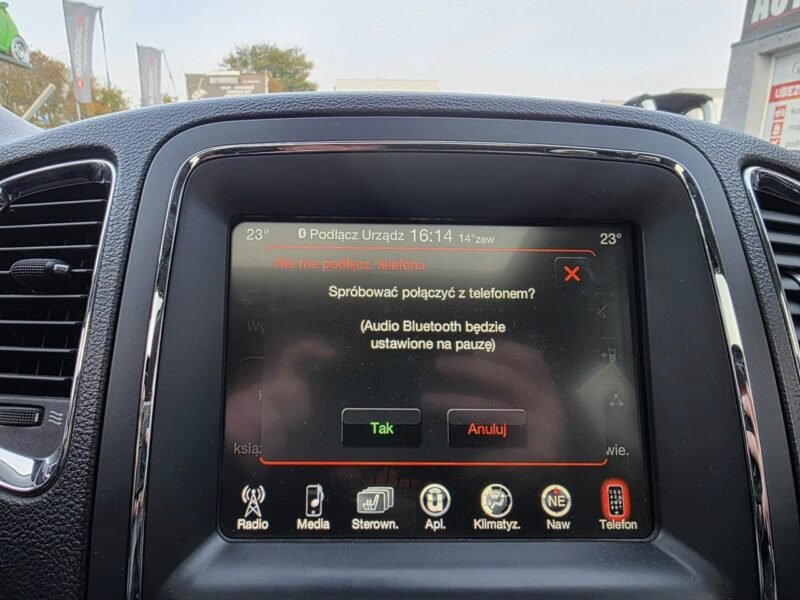 Dodge Durango 3.6 LPG 300 KM, Limited, 4x4, Kamera, Navi, 20", Skóra, LED, Skóra III (2011-)