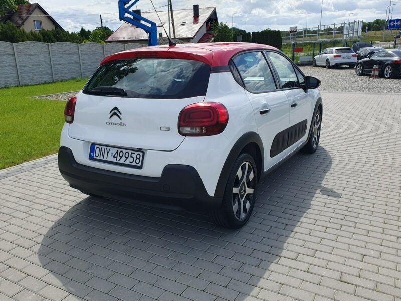 Citroen C3 1.2 Benzyna Salon Polska Alu Felgi 17 Kamera Navi Raty Zamiana III (2016-)