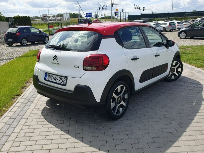 Citroen C3 1.2 Benzyna Salon Polska Alu Felgi 17 Kamera Navi Raty Zamiana III (2016-)
