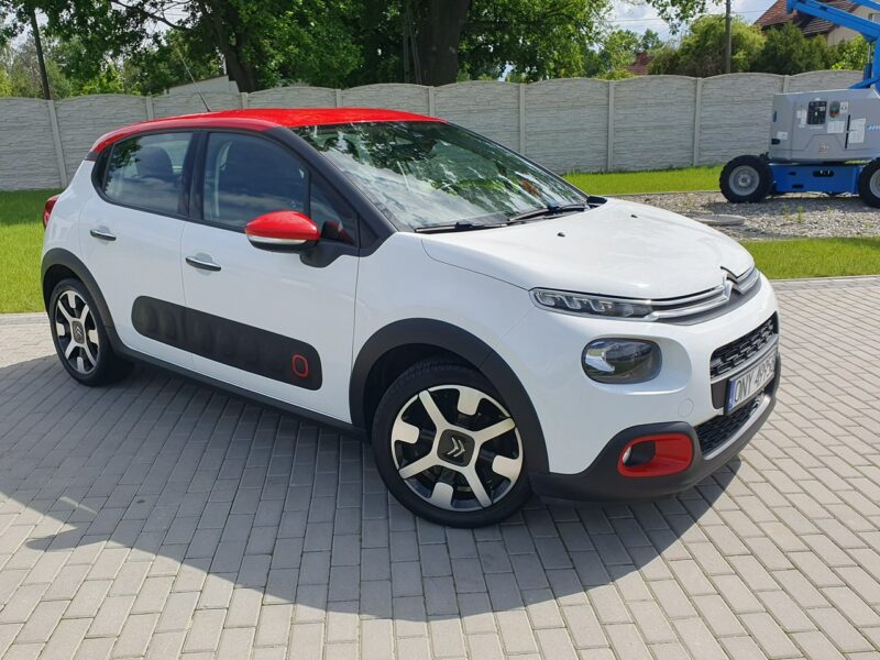 Citroen C3 1.2 Benzyna Salon Polska Alu Felgi 17 Kamera Navi Raty Zamiana III (2016-)