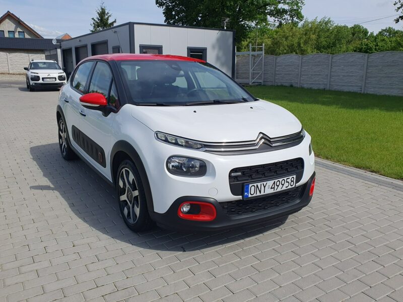 Citroen C3 1.2 Benzyna Salon Polska Alu Felgi 17 Kamera Navi Raty Zamiana III (2016-)