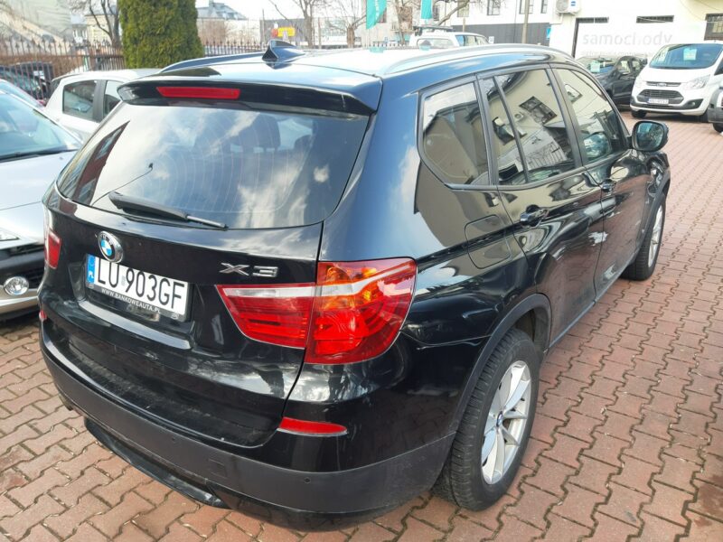 BMW X3 BMW X3 2.0 Xdrive. Zadbany. Bogate Wyposażenie. Faktura VAT. F25 (2010-)