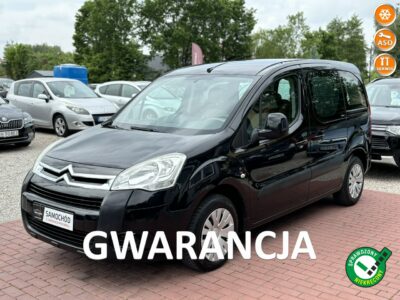 Citroen Berlingo Gwarancja, Serwis ASO, Zarejestrowany II (2008-2018)