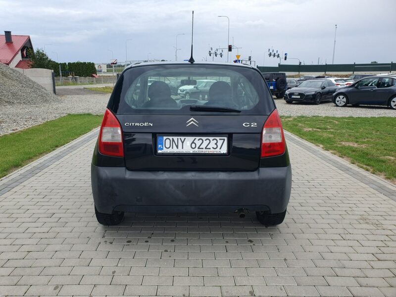 Citroen C2 1.1 Benzyna 60KM Wspomaganie Alu Felgi Raty Zamiana