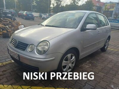 Volkswagen Polo Zarejestrowany!5drzwi! Klimatyzacja! Niski przebieg! OC na rok! IV (2001-2005)