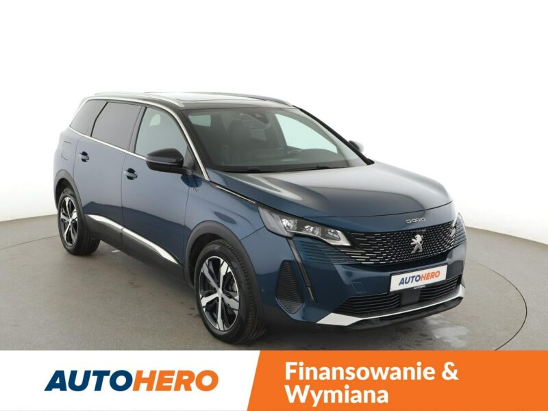 Peugeot 5008 FV23% GT-Line atuomat 177KM 7-osob. skóra panorama navi ACC grzane fot II (2017-)