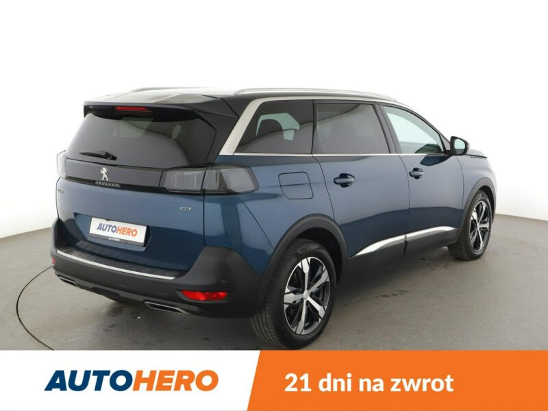 Peugeot 5008 FV23% GT-Line atuomat 177KM 7-osob. skóra panorama navi ACC grzane fot II (2017-)