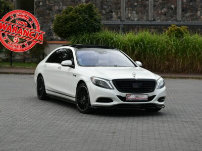 Mercedes S 550 S 550 L 4Matic 4.7 V8 456KM 2014r. LONG Panorama FullLED Kamera Radar W222 (2013-2020)