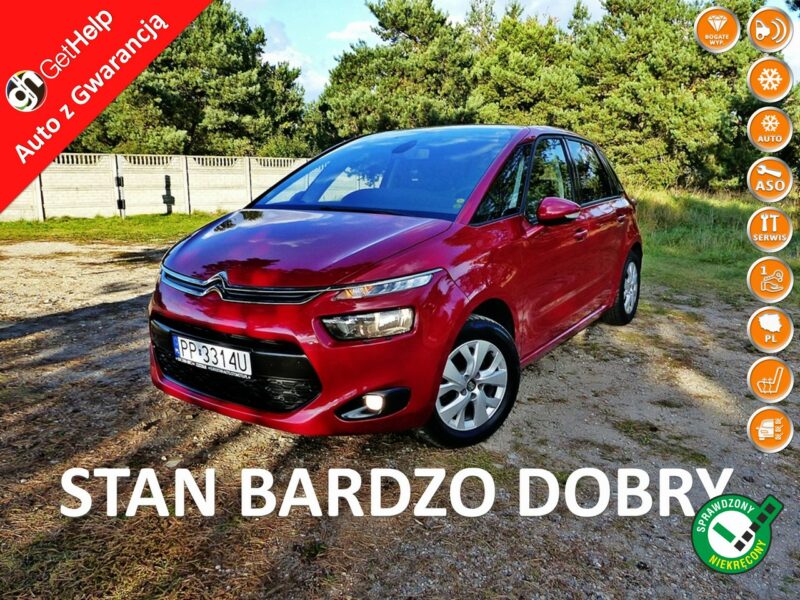 Citroen C4 Picasso 1.6 16V*Climatronic*Alu*PDC*LED*Pełna Elektryka*Zadbany*ZOBACZ!!! II (2013-)