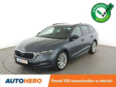 Škoda Octavia PHEV full LED virtual cocpit klima auto el. sterowane i grzane fotele IV (2020-)