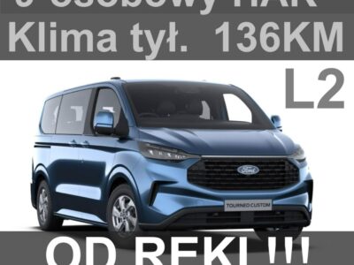 Ford Transit Custom L2 Trend 136KM Super Niska Cena !! Dostępny od ręki !! 1876 zł