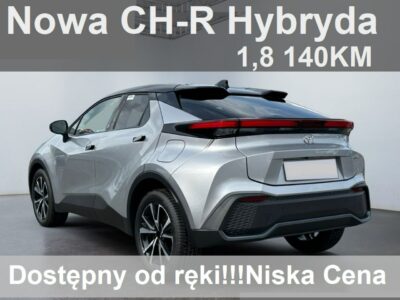 Toyota C-HR Nowa 140KM Hybryda Dostępna od ręki ! Wersja Style Niska Cena! 1554 zł
