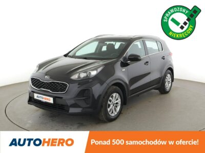 Kia Sportage Serwis historia Hak Kamera cofania Klimatyzacja podgrzewane fotele Blu IV (2016-2021)