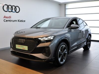 Audi Q4 Sportback 35 e-tron 170KM Virtual Matrix Kamera TempomatACC Ładowarka FVat