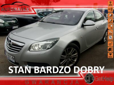 Opel Insignia Cosmo 1.6-180 Km Klimatronic X2, Podgrz. fotele, 2 kpl. kół, Alu A (2008-2017)