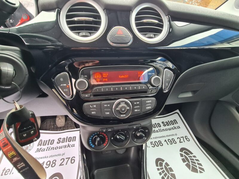Opel Adam 34 Tys.Km Klimatyzacja PDC Tempomat Halogeny Komputer Alu