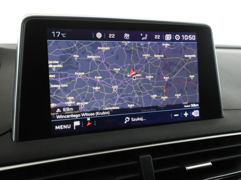 Peugeot 5008 Allure skóra 7-os. navi kamera grzane fotele hak tempomat LED II (2017-)