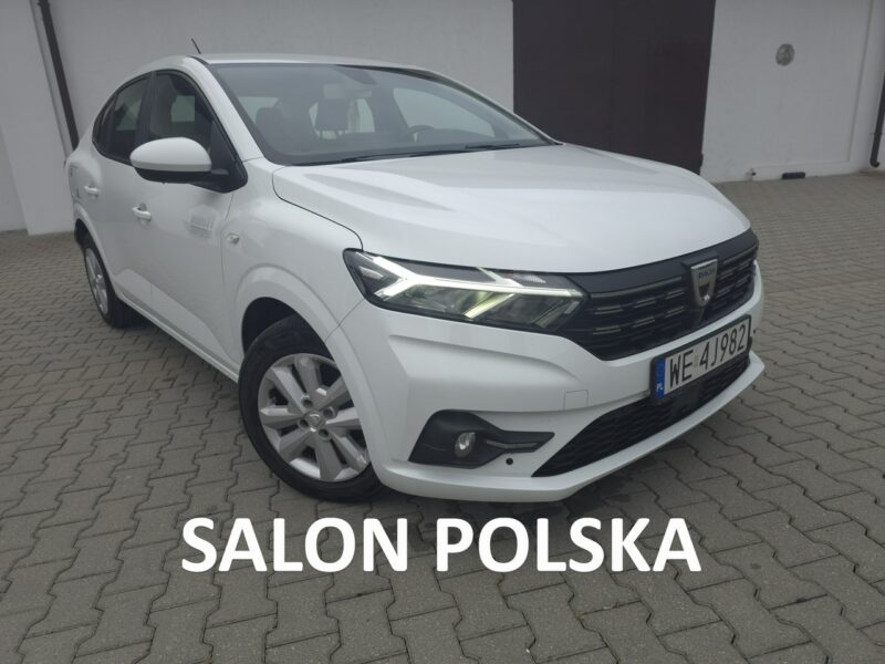 Dacia Logan 1,0Turbo+Gaz. Salon PL.Kam.Cof.1Właściciel.Tempomat.Ledy.Klimatyzacja. III (2020-)