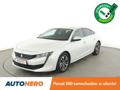 Peugeot 508 automat półskóra full LED navi klima auto kamera i czujniki parkowania II (2018-)