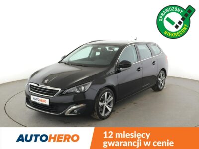Peugeot 308 Navi, Panorama, Półskora, aut.klima, bluetooth T9 (2014-2021)