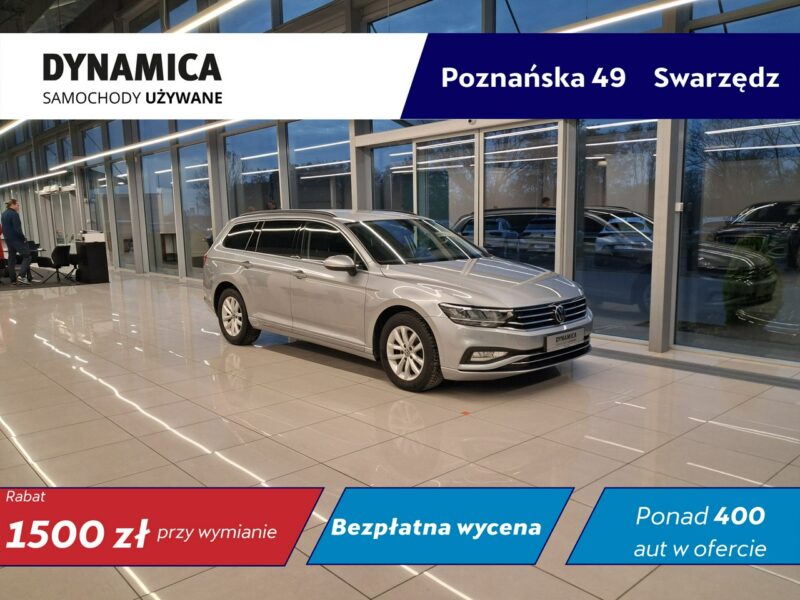Volkswagen Passat Variant Business 2.0TDI 150KM DSG 2022 r., salon PL, I wł., f-a VAT B8 (2014-2023)