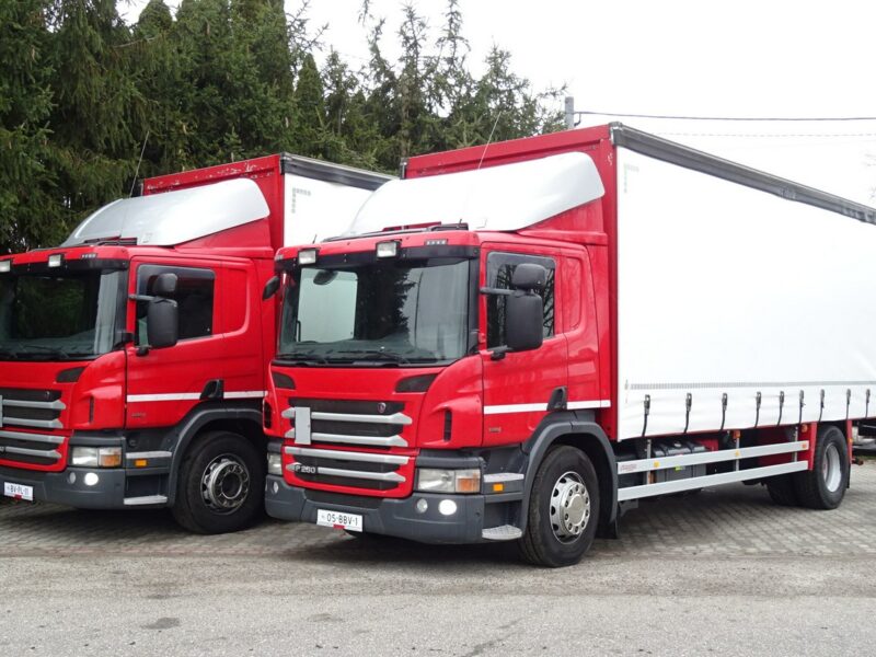 Scania P250 Euro 6 sypialna firanka wys.2.60 winda poduszki sprowadzony Scania P250 EURO 6 firanka z windą , sypialna sprowadzony