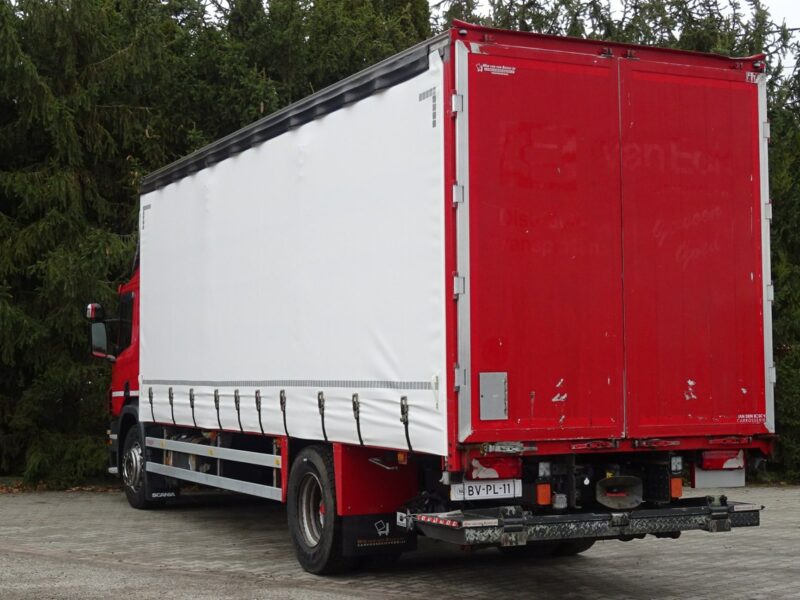 Scania P250 Euro 6 sypialna firanka wys.2.60 winda poduszki sprowadzony Scania P250 EURO 6 firanka z windą , sypialna sprowadzony