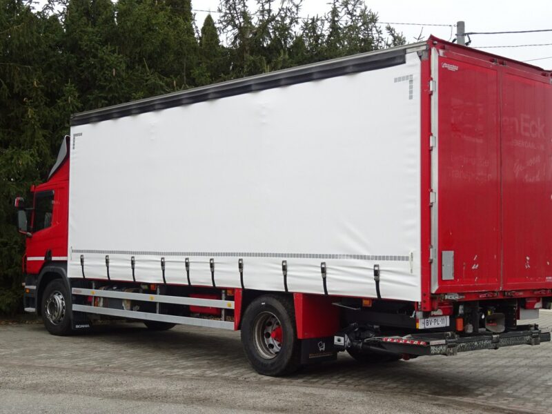 Scania P250 Euro 6 sypialna firanka wys.2.60 winda poduszki sprowadzony Scania P250 EURO 6 firanka z windą , sypialna sprowadzony