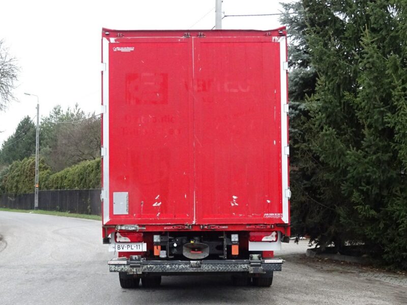 Scania P250 Euro 6 sypialna firanka wys.2.60 winda poduszki sprowadzony Scania P250 EURO 6 firanka z windą , sypialna sprowadzony