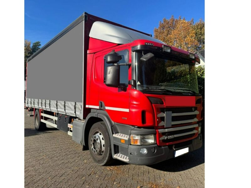 Scania P250 Euro 6 sypialna firanka wys.2.60 winda poduszki sprowadzony Scania P250 EURO 6 firanka z windą , sypialna sprowadzony