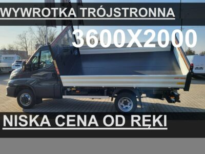 Iveco Daily 50C18 V Wywrotka trójstronna Niska Cena od ręki ! 3600x2000 Akt. Tempo. Kamera