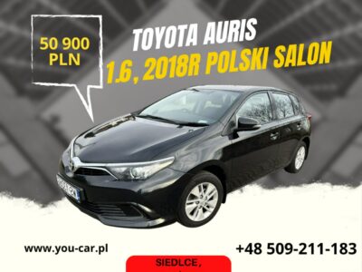 Toyota Auris Salon polska, jeden właściciel, dwa komplety kół II (2012-)