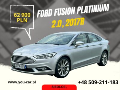 Ford Fusion Mondeo Platinium- najbogatsza możliwa wersja