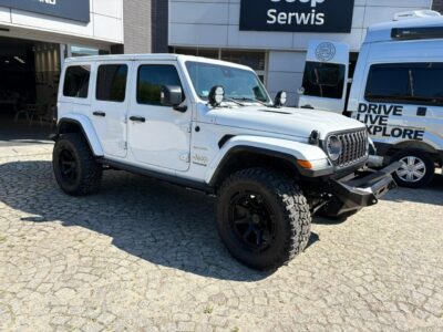 Jeep Wrangler LIMITED SAHARA / 2.0 272KM / DOINWESTOWANY / Salon Polska / FV 23% IV (2017-)