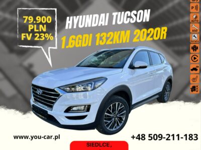 Hyundai Tucson Bogate wyposażenie, Faktura Vat 23% III (2015-2020)