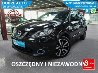 Nissan Qashqai 1.6 163KM TEKNA Navi, Kamery 360, Hands Free, GrzaneFotele,Asyst.Pasa II (2013-2021)